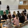 26.11.2025 Trashdrumming-Projekt mit Alex Sauerländer an der  Albert-Schweitzer-Realschule plus Mayen - Klasse 5d